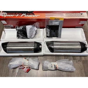 Silencieux d'échappement en acier inoxydable MIVV SUONO pour Yamaha YZF 1000 R1 07-08, état neuf, système d'échappement pour moto - Product Image 2