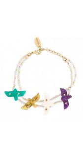 HF CRAFTS-Collar llamativo con cuentas de cristal de calidad hechas a mano, conjunto de pendientes, cadenas elegantes a la moda, Gargantilla, collares para bodas - Product Image 2