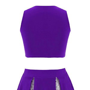 Ensemble d'uniformes de cheerleading de haute qualité pour les écoles, les clubs, les académies et les compétitions sportives avec impression personnalisée - Product Image 6