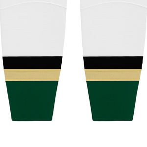 Chaussettes de hockey sur glace légères et faciles à porter pour hommes de la meilleure qualité avec broderie et impression de logo Service OEM disponible - Product Image 2