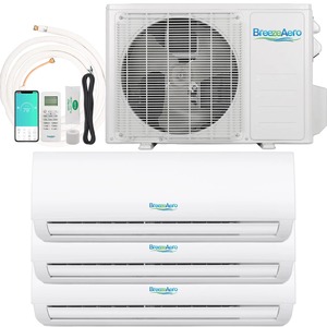 Climatiseur mural split 3 zones 28000 BTU, puissant, silencieux et performant pour la maison, l'hôtel et les entreprises - Product Image 5