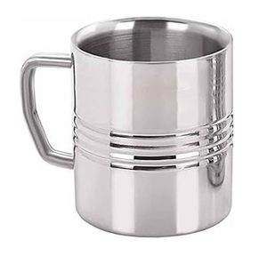 Best Stainless Steel Insulated Coffee <b>Mug</b> Metal Tea Cup with Handle <b>Double</b> <b>Wall</b> Durable Drinkware for Home Office Travel Camping - Product Image 5