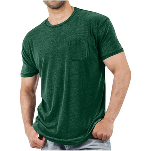 เสื้อยืดโอเวอร์ไซส์คุณภาพสูง เนื้อผ้าหนา พิมพ์ลาย ปักลาย เสื้อเปล่าสั่งทำพิเศษ ผ้าฝ้าย 100% เสื้อยืดผู้ชาย - Product Image 1