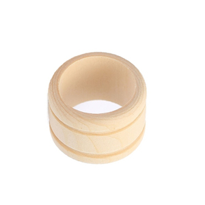 Premium Vente Chaude Maison Cuisine Décoratif Bois Fait Artisanat Ronds De Serviette Disponible Au Prix Le Moins Cher En Inde - Product Image 4