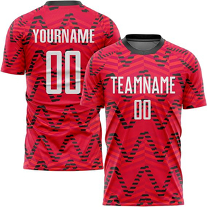 Maillot de football Sublimation mode maillot de football survêtement sport t-shirt conception personnalisée logo maillot de football américain pour hommes enfant - Product Image 1
