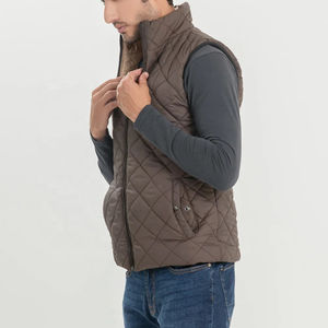 2025 recién llegados chaleco acolchado transpirable para hombre de talla grande de alta calidad Chaleco de media manga reflectante de seguridad invierno Casual - Product Image 2