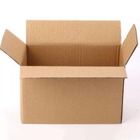 Boîtes en carton ondulé pliables, durables, écologiques et recyclables pour le stockage à long terme des documents et l'économie sur les frais d'expédition
