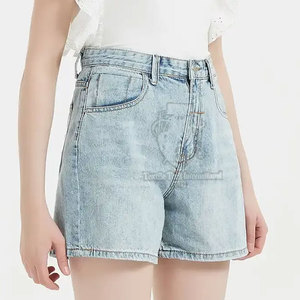 Service OEM, vente en gros, shorts en jean pour femmes sur mesure, nouvelle collection, shorts à marque privée pour femmes, shorts respirants pour femmes - Product Image 4