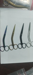 Tijeras de vendaje de acero y Metal para enfermera, herramienta de vendaje quirúrgico con hoja recta y acabado de espejo, de primera calidad, Knowles - Product Image 2