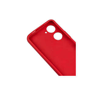 เคสซิลิโคนเหลวแบบนิ่มสุดหรูสำหรับ VIVO Y18 V23E A22 14 PLUS-ฝาหลังป้องกันการกระแทกสีดำ - Product Image 3