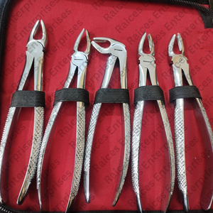 Fórceps de extracción dental profesional, juego quirúrgico de acero inoxidable, alicates molares de ortodoncia, calidad alemana - Product Image 4