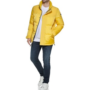 Veste bouffante imperméable et écologique coupe-vent avec logo personnalisé pour hommes High Street Winter Warm Outdoor Hiking Design Letter Oversized - Product Image 5