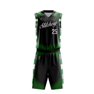 Short confortable de maillot de tissu de maille d'uniformes de basket-ball faits sur commande pour l'école collège teamwear - Product Image 2