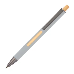 MARIA Penna Promozionale Ecologica in Alluminio Riciclato e Bambù, Gadget Sostenibili - Product Image 2