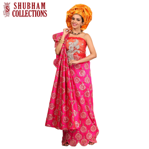 Ropa de estilo africano de alta calidad, decoración con cuentas, proveedores de fábrica, Material de tafetán George exclusivo para exportadores indios - Product Image 2