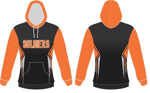 Sweat-shirt à capuche unisexe respirant en polyester 100% personnalisé pour l'équipe de rugby - Product Image 6