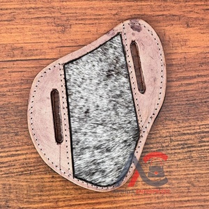 Funda para cuchillo táctico de cuero genuino, funda multiherramienta para exteriores, organizador, funda para cuchillo plegable, funda para cuchillo de caza para Unisex - Product Image 1