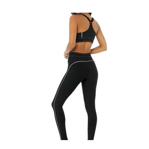 2 piezas gimnasio Leggings sujetador Yoga conjunto de moda mujeres cómodo cintura alta mujeres 2025 Yoga sin costuras - Product Image 2