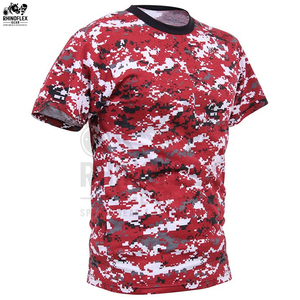 Custom Logo <b>Men</b> Camouflage T-Shirts Long Sleeve Oversized Ringer Streetwear <b>Thermal</b> Pullover Camouflage T-Shirts <b>For</b> <b>Men</b> - Product Image 4