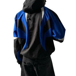 OEM Custom Made Colorful Nylon Windbreaker Low MOQ Sportswear Nylon Tracksuits Set Stylish Street Style Gym Apparel Track Jacket - Product Image 3