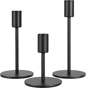 Lot de 3 bougeoirs coniques pour fêtes et événements Fabricant du dernier design Bougeoir de qualité supérieure Décoratif de table - Product Image 6