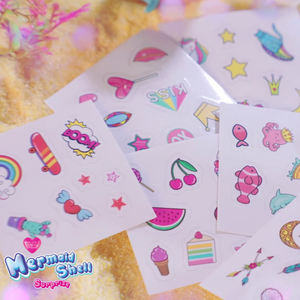 Sbabam alta calidad Shell sirena 3D estatuilla materiales plásticos juguete para niños mochila - Product Image 4