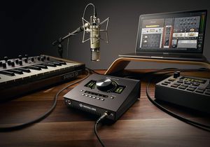 Universal Audio <span class=keywords><strong>Apollo</strong></span> Twin <span class=keywords><strong>X</strong></span>/<span class=keywords><strong>DUO</strong></span> Édition Heritage Interface Audio Thunderbolt 10 Entrées / 6 Sorties - Product Image 6