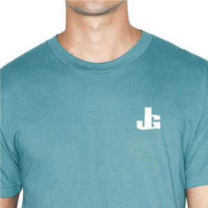 2025 camisetas de punto hechas a medida para hombres de alta calidad 100% algodón ecológico de secado rápido transpirable - Product Image 6