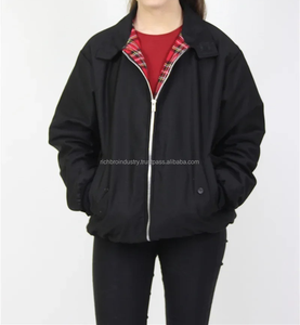 JAC22 DJ9009, Chaqueta de algodón de talla grande impermeable con cuello levantado informal para invierno para hombre, cierre de cremallera de piel de conejo de nailon - Product Image 6