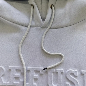 Sweat-shirt à capuche en molleton lourd personnalisé en gros, coupe régulière, brodé pour hommes, 100% coton, hiver - Product Image 4