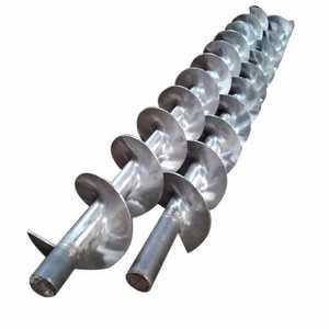 Sistema transportador de tornillo flexible de acero inoxidable, componente de motor central para resorte de carga de polvo, equipo de transporte químico - Product Image 3