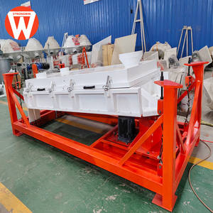 SFJH Series Rotary Screener Feed Mill Sifter Machine <b>Vibrating</b> <b>Screen</b> of Animal Feed Plant - Product Image 3