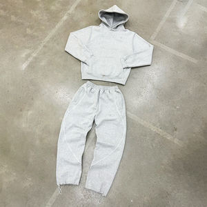 Ensemble de survêtement streetwear 2-en-1 écologique THREAD and FEATHERS 2026 pour adultes - Léger, à capuche avec cordon de serrage, idéal pour l'hiver - Product Image 4