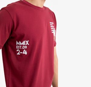 Bulk Custom Manufacturer Premium Round Neck T-shirts 220Gsm Cotton t Shirts Heavy Weight Screen Printed Crew Neck <b>Tshirts</b> Men - Product Image 2