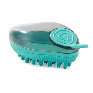 Spazzola da Bagno di Lusso in Plastica con Portasapone Ricaricabile, Spazzola per Doccia per Cani e Gatti, per Pulizia e Toelettatura degli Animali Domestici - Product Image 3