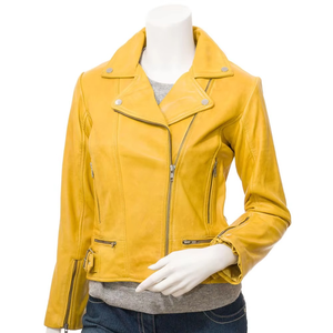 Chaqueta de Cuero PU para Mujer, Ajustada, Estilo Motociclista, Venta al por Mayor, Chaqueta Transpirable para Primavera y Otoño - Product Image 1
