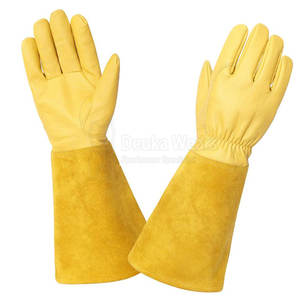 Guantes Tri Argon de Diseño Personalizado con Muñequera Elástica y Dedos Completos, con Mangas Largas, Material de Cuero Personalizado, Bajo MOQ - Product Image 1