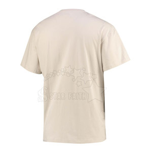 Camiseta de gran tamaño para hombre, ropa de calle de moda mezclada de algodón, camiseta de moda informal holgada de verano para hombre, camiseta de gran tamaño - Product Image 5