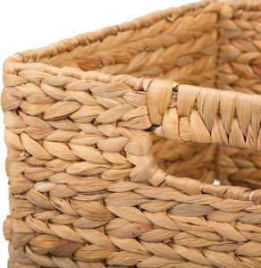 Vietnam <b>Foldable</b> Handwoven Water Hyacinth Eco-Friendly Multifunctional Storage <b>Baskets</b> Set 3 Craft Supplies <b>Laundry</b> Organizer - Product Image 4