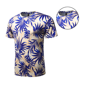 เสื้อยืดเย็บตะเข็บตัดกันสำหรับผู้ชายมาใหม่ ดีไซน์ทันสมัย เสื้อผ้าลำลองสไตล์คนเมือง - Product Image 5
