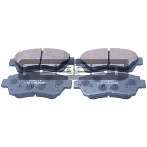 Set di pastiglie freno anteriori FEBEST (0101-MCV20F) - Product Image 1