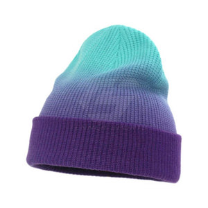 Gorros de invierno a la moda, hechos de algodón/lana, gorros jacquard de color personalizado a bajo precio. - Product Image 5