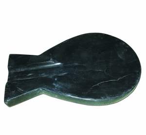 ที่พักช้อนหินอ่อนม้าลายสีดำที่พักช้อนแฮนด์เมดหินอ่อนสีดำ - Product Image 5