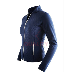 Chaqueta de montar para mujer, abrigo impermeable elástico transpirable, ropa deportiva de rendimiento elegante para jinetes en entrenamiento informal - Product Image 4