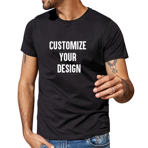 OEM personnalisé poids lourd 100% coton DTG impression Boxy Fit t-shirt pleine impression graphique recadrée Boxy t-shirt hommes - Product Image 3