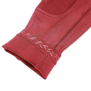 Legging d'équitation pour femme, coupe classique, taille mi-haute, imperméable, coupe-vent, en spandex/polyester, avec couleur et logo personnalisables - Product Image 5