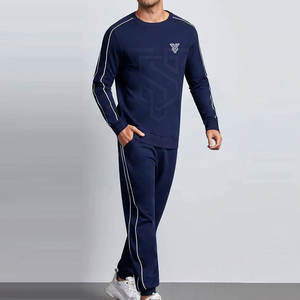 Conjuntos Deportivos de Invierno de Talla Grande, 100% Algodón, de Alta Calidad, Personalizables, Transpirables, de Secado Rápido, en Color Liso, Más Vendidos - Product Image 4