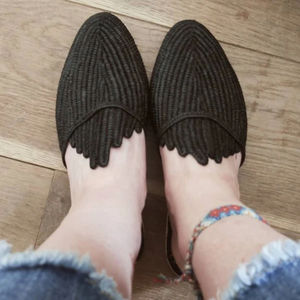 Vente en gros de pantoufles et sandales marocaines faites à la main en raphia, chaussures tissées écologiques pour femmes et hommes, commande en gros, fournisseur direct - Product Image 2