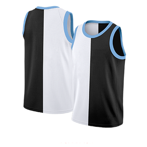 Camiseta de uniforme de baloncesto para hombre de algodón 100%, Camiseta holgada con estampado de sublimación personalizado para equipos - Product Image 2