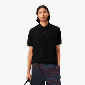 Camisetas de polo para hombre con botones de color sólido, camisetas de Polo de manga corta con cuello vuelto para hombre - Product Image 1